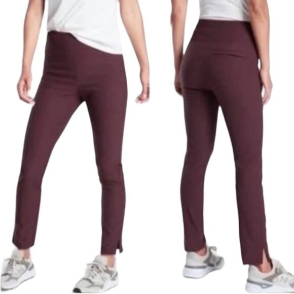 Athleta Pants - Athleta Wander Slim Ankle Pant in Burgundy, 8